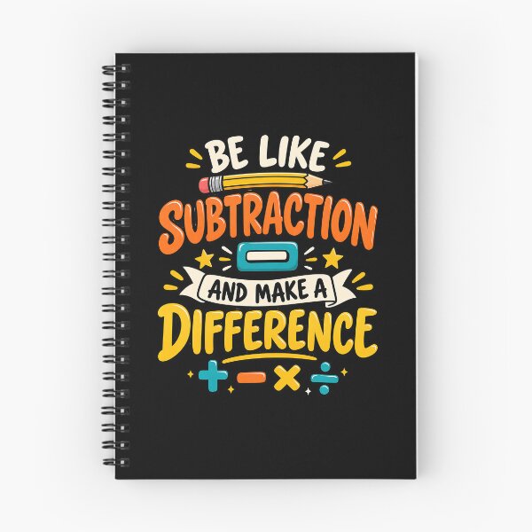 Item preview, Be Like Subtraction and Make a Difference Math Teacher designed and sold by RICENO.