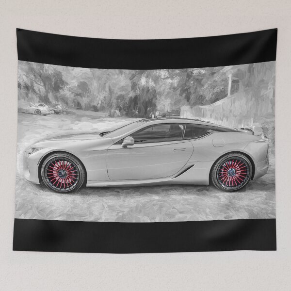 Item preview, 2018 Lexus LC500 Luxury Supercar Longwood Car Show Wall Art designed and sold by RichFrancoCars.