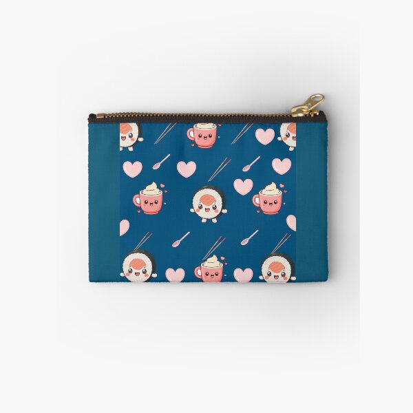 Item preview, Cute Kawaii Sushi And Coffee Pattern Design designed and sold by Azurart2.