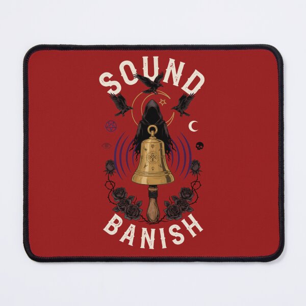 Item preview, Bellwitch Sound & Banish T-Shirt | Occult Ritual Bell Halloween Graphic Tee v7 designed and sold by DarylWelsh2024.