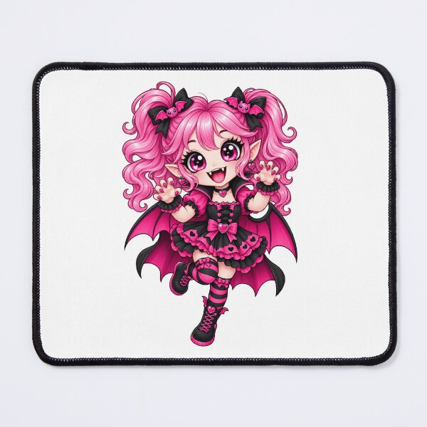 Item preview, Pink Kawaii Vampire Girl – Gothic Cute designed and sold by Oddity Anvil.