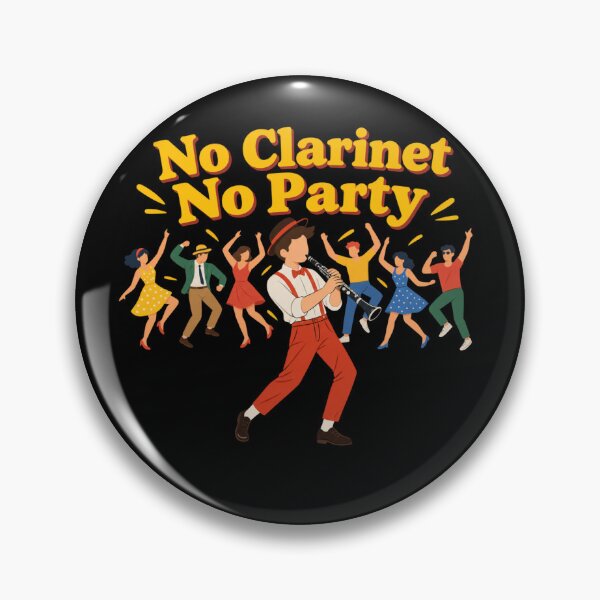 Item preview, No Clarinet No party designed and sold by Konvero.