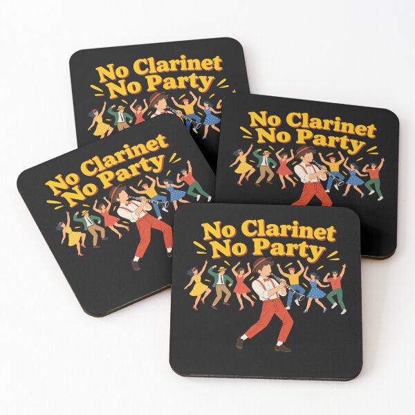 Item preview, No Clarinet No party designed and sold by Konvero.