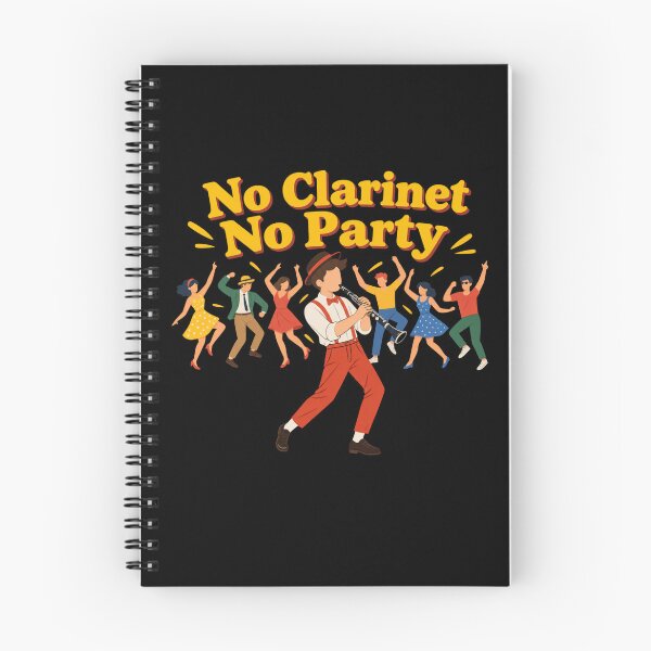 Item preview, No Clarinet No party designed and sold by Konvero.
