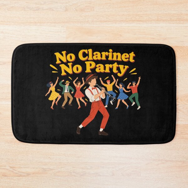 Item preview, No Clarinet No party designed and sold by Konvero.
