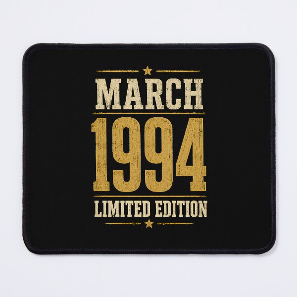 Item preview, March 1994 Birthday Gift Vintage 1994 Limited Edition 31st Birthday Born In March Retro Anniversary Legend designed and sold by designstoriesMK.