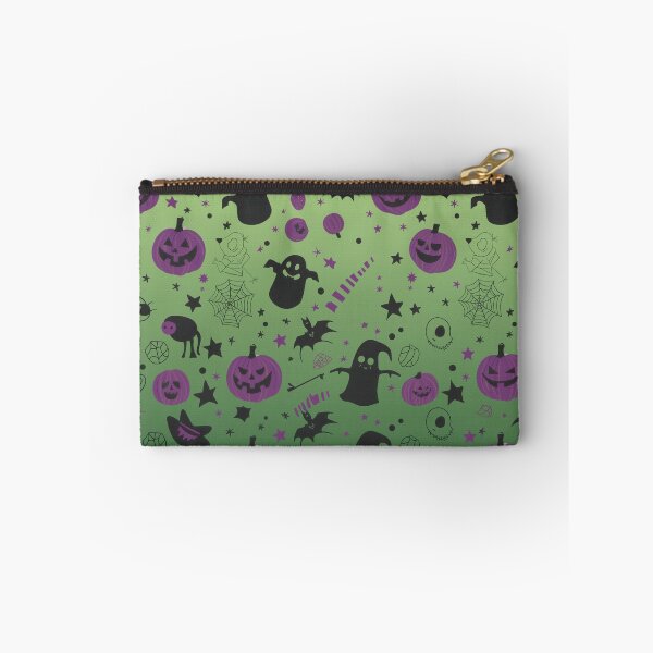 Item preview, Spooky Season Collage – Cute Halloween Doodles | Purple & green designed and sold by Frohyou.