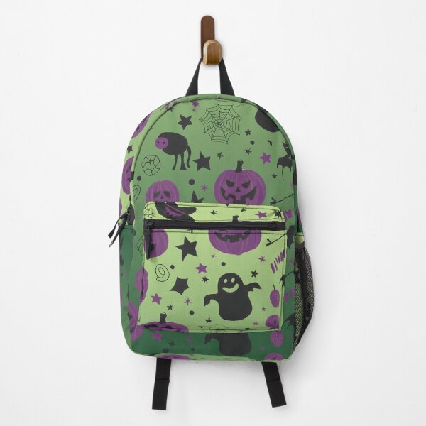 Item preview, Spooky Season Collage – Cute Halloween Doodles | Purple & green designed and sold by Frohyou.