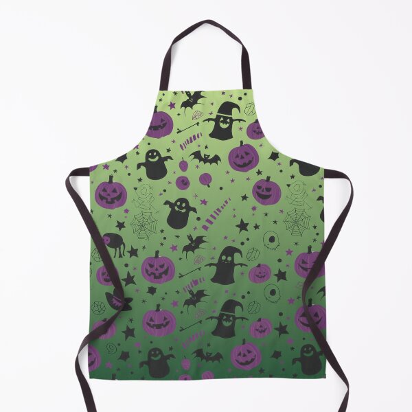 Item preview, Spooky Season Collage – Cute Halloween Doodles | Purple & green designed and sold by Frohyou.