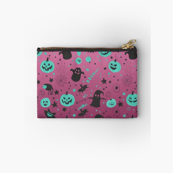 Item preview, Spooky Season Collage – Cute Halloween Doodles | Teal & Pink designed and sold by Frohyou.