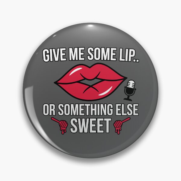 Item preview, Give Me Some Lip Or Something Else Sweet Retro Lips designed and sold by Amir Faysal.