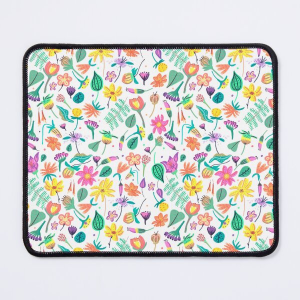 Item preview, Cheerful Spring Floral Pattern in Watercolor designed and sold by ElizabethCoelho.