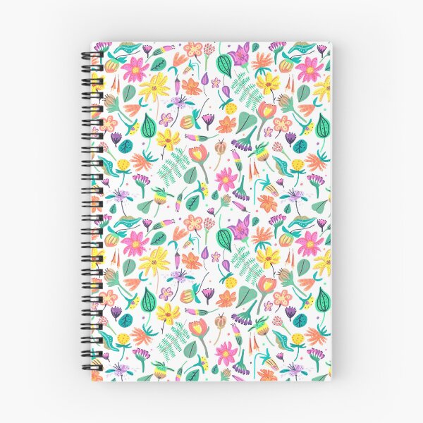 Item preview, Cheerful Spring Floral Pattern in Watercolor designed and sold by ElizabethCoelho.