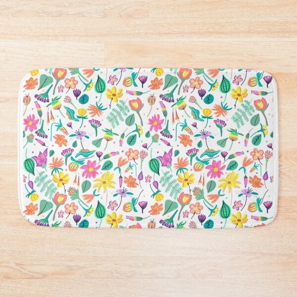 Item preview, Cheerful Spring Floral Pattern in Watercolor designed and sold by ElizabethCoelho.