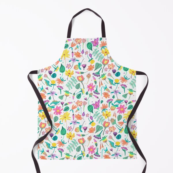 Item preview, Cheerful Spring Floral Pattern in Watercolor designed and sold by ElizabethCoelho.