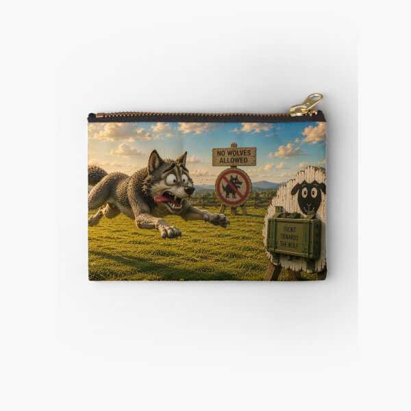 Item preview, Wolf trap with a fake sheep: BOOM! designed and sold by VECINDARIO MULTIVERSO.