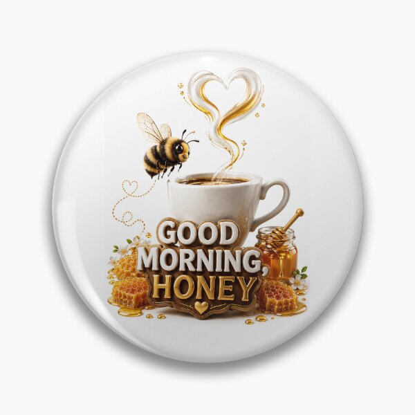 Item preview, Honeyheart Morning: A Sweet Start to the Day designed and sold by BlissBlvdShop.