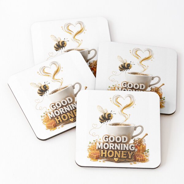 Item preview, Honeyheart Morning: A Sweet Start to the Day designed and sold by BlissBlvdShop.