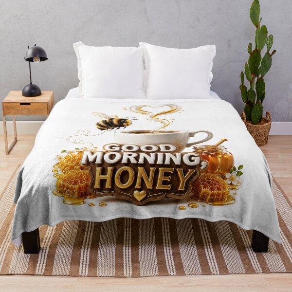 Item preview, Honeyheart Morning: A Sweet Start to the Day designed and sold by BlissBlvdShop.