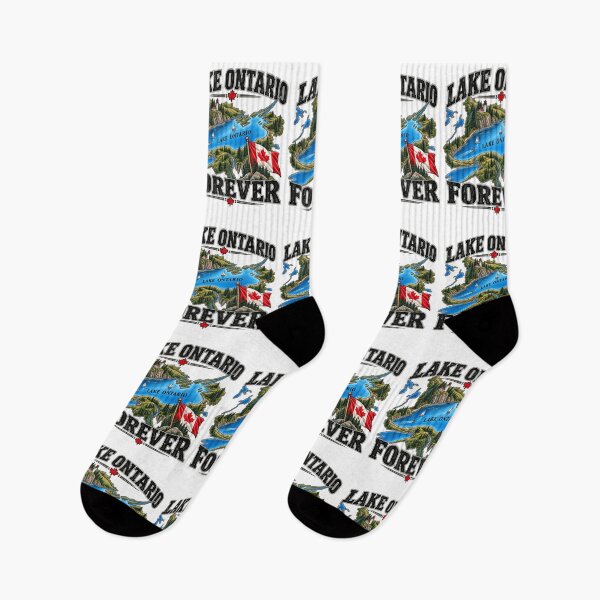 Item preview, Lake Ontario Forever Canada Great Lakes Map Canadian Pride Nature Lover designed and sold by 76Valeria.