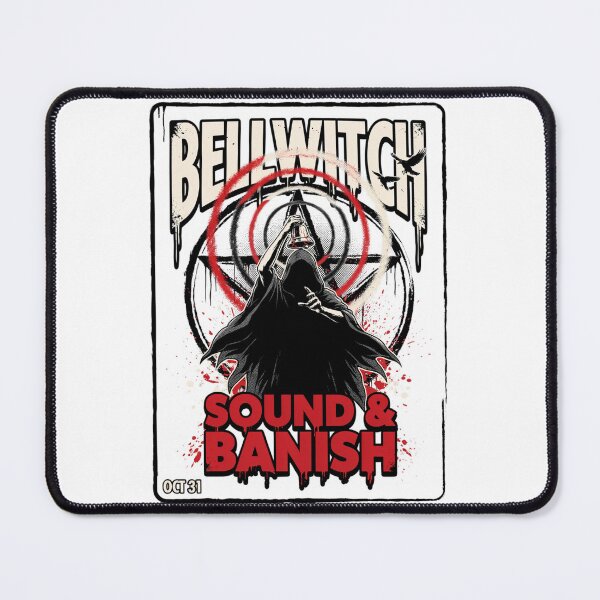 Item preview, Bellwitch Sound & Banish T-Shirt | Occult Ritual Bell Halloween Graphic Tee v9 designed and sold by DarylWelsh2024.
