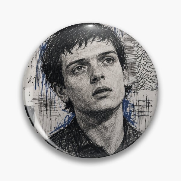 Item preview, Ian Curtis – Unknown Pleasures | Boreal Sketchbook Series No. 10 designed and sold by Boreal Apparel.