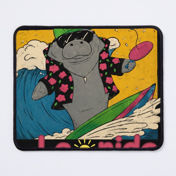 Item preview, Leonida Surfing Shark Hawaiian Beach Retro designed and sold by Foryoubroshirt.