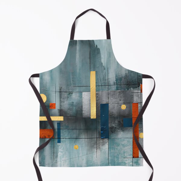 Item preview, Modern Bauhaus Style Geometric Grid Abstract Wall Art designed and sold by LuxocaDesigns24.
