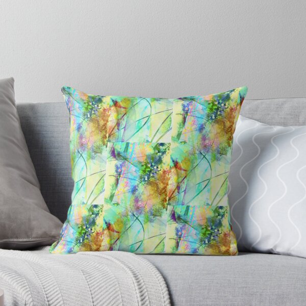 Item preview, Electric Garden Abstract designed and sold by clawswithpaws.