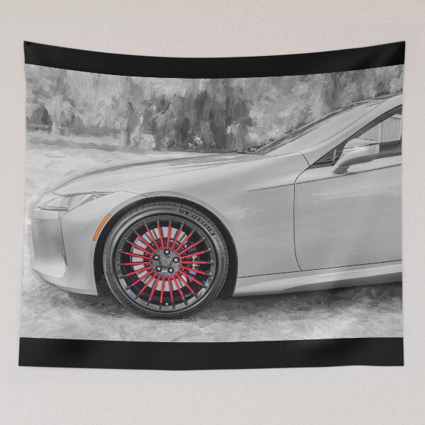 Item preview, 2018 Lexus LC500 Luxury Supercar Longwood Car Show Wall Art designed and sold by RichFrancoCars.