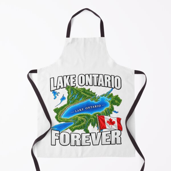 Item preview, Lake Ontario Forever Canada Great Lakes Map Canadian Pride Nature Lover designed and sold by 76Valeria.