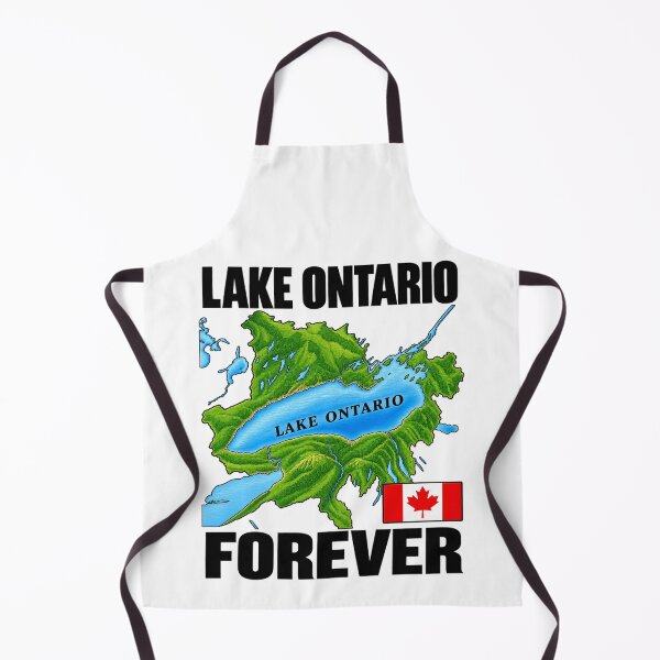 Item preview, Lake Ontario Forever Canada Great Lakes Map Canadian Pride Nature Lover designed and sold by 76Valeria.