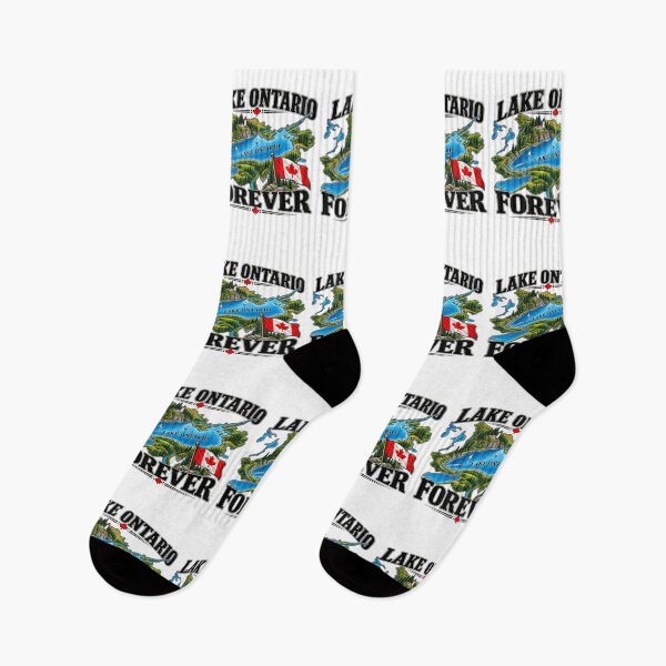 Item preview, Lake Ontario Forever Canada Great Lakes Map Canadian Pride Nature Lover designed and sold by 76Valeria.
