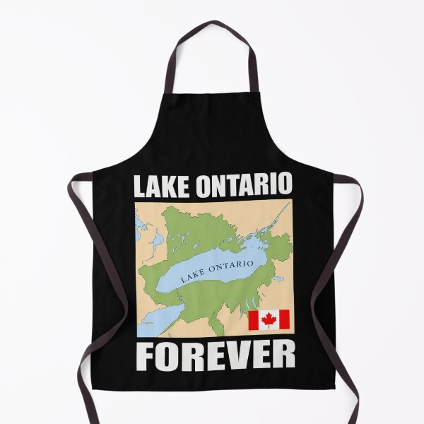 Item preview, Lake Ontario Forever Canada Great Lakes Map Canadian Pride Nature Lover designed and sold by 76Valeria.
