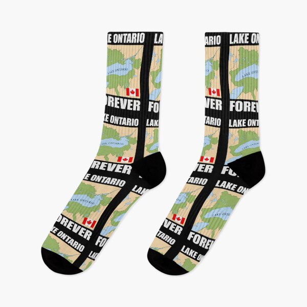 Item preview, Lake Ontario Forever Canada Great Lakes Map Canadian Pride Nature Lover designed and sold by 76Valeria.