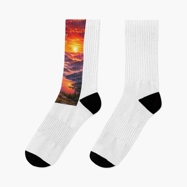 Item preview, Sawtooth Fireglow: A Great Morning Across Idaho’s Wild Majesty designed and sold by BlissBlvdShop.