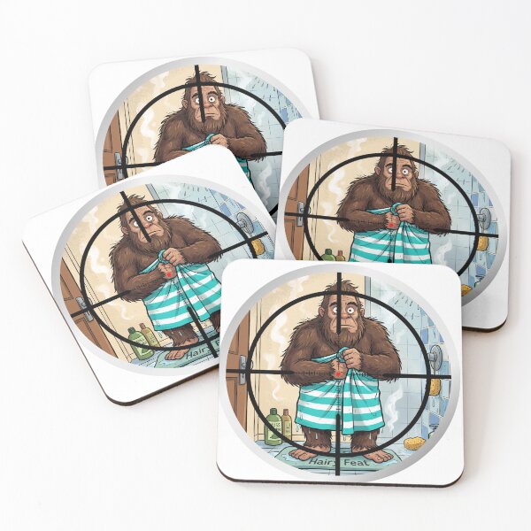 Item preview, Funny Bigfoot Sighting - Sasquatch In The Shower designed and sold by Spank My Yeti.
