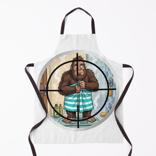 Item preview, Funny Bigfoot Sighting - Sasquatch In The Shower designed and sold by Spank My Yeti.