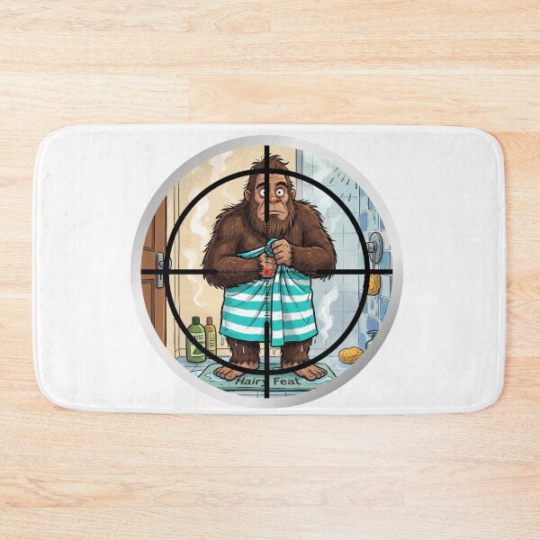 Item preview, Funny Bigfoot Sighting - Sasquatch In The Shower designed and sold by Spank My Yeti.