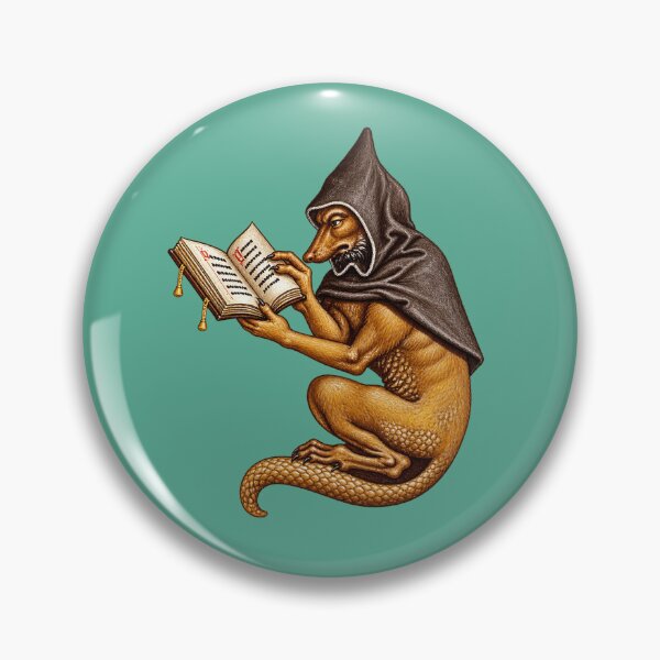 Item preview, Monk Dog — Medieval Marginalia designed and sold by bolguzart.
