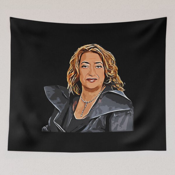 Item preview, Zaha Hadid Portrait Artwork designed and sold by LaveraRoper.