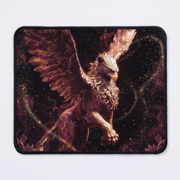 Item preview, Golden Griffin | Romantasy Fantasy Creature Art designed and sold by Briarmoire.