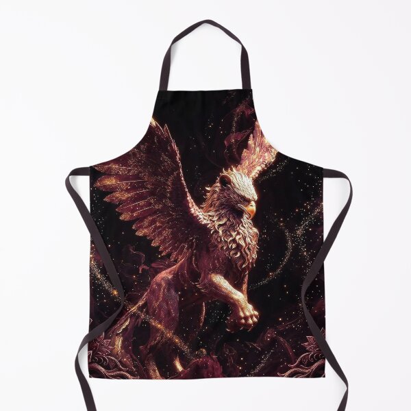 Item preview, Golden Griffin | Romantasy Fantasy Creature Art designed and sold by Briarmoire.