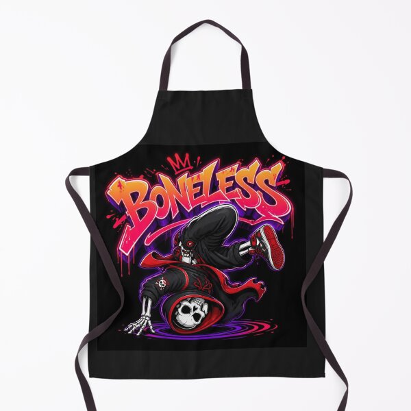Item preview, Hip Hop Breakdance skull Boneless Graffiti Art designed and sold by MargaretPolanco.