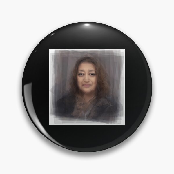 Artikelvorschau, Zaha Hadid Portrait-Overlay entworfen und verkauft von LaveraRoper.