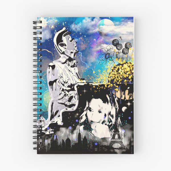 Item preview, Melting Pianist Dreamworld Paris City Poster designed and sold by AXENT Designs.