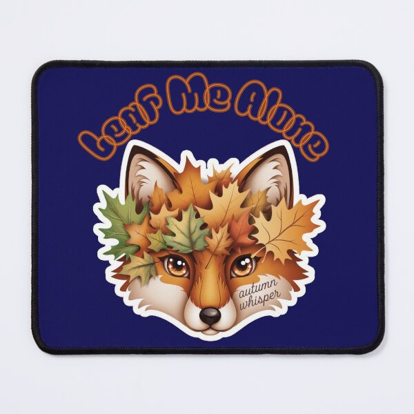 Item preview, Leaf Me Alone Cute Autumn Fox Funny Fall Leaves Nature Lover designed and sold by Evelashop.