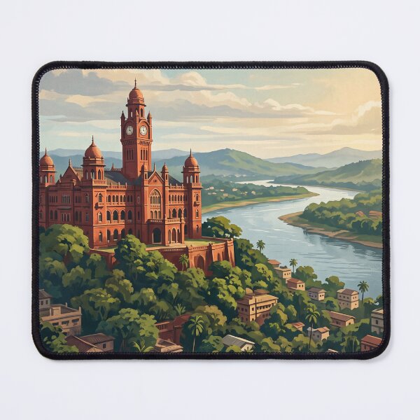 Item preview, Chittagong Bangladesh Vintage Travel Art – Patenga Beach & Bay of Bengal designed and sold by Bomax121.