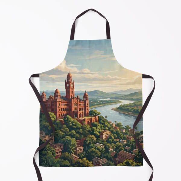 Item preview, Chittagong Bangladesh Vintage Travel Art – Patenga Beach & Bay of Bengal designed and sold by Bomax121.
