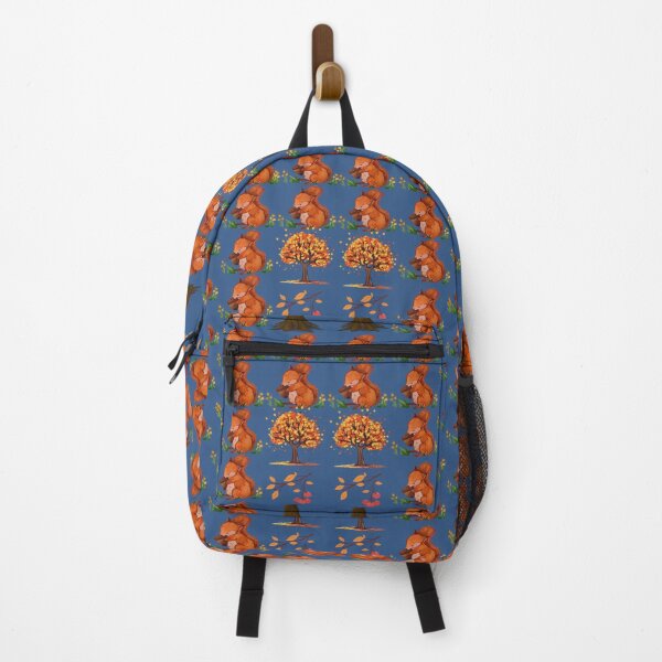 Item preview, Cozy Autumn Squirrels And Fall Forest Pattern designed and sold by Azurart2.